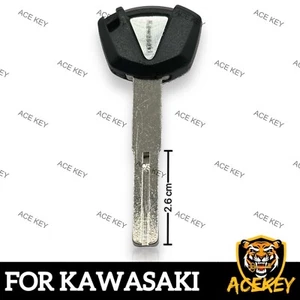 Blank Key For Kawasaki Ninja 650 400 Ninja ZX-10R/ABS Uncut No CHIP - Bild 1 von 4
