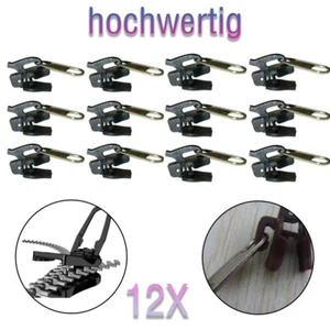 12x Universal Reißverschluss Reparatur Set Zipper Schieber Repair Ersatz Head B - Bild 1 von 19