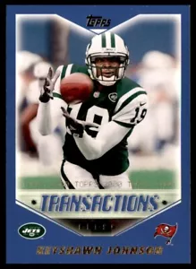 2000 Topps2 Keyshawn Johnson Tampa Bay Buccaneers #287 - Picture 1 of 2