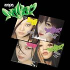 AESPA [MY WORLD] 3rd Mini Album POSTER Ver WINTER/CD+5 Post Karte+5 Sticke+Karte