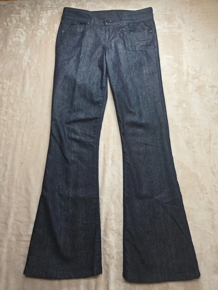 Pantalones de mezclilla J & Company Beverly tiro alto corte bota para mujer talla 29 lavado medio Foto 1 de 4