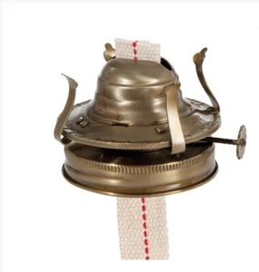 BP Lamp Supply Mason Jar to Oil Lamp adapter with Antique Brass Finish #30286A - Picture 1 of 1