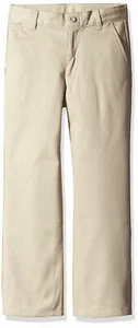 Dockers Boys' Uniform Twill Pants, Khaki, 34 H - Picture 1 of 2