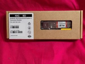 Émetteur-récepteur 150 m neuf compatible Cisco QSFP-40G-BIDI 40GBASE-SR QSFP+ FC LC MMF - Photo 1/3