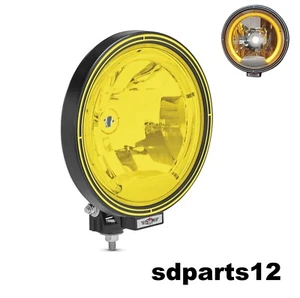Faro Rotondo 12V/24V Luce Gialla Laterale Angel Eye a Led 22cm Universale - Afbeelding 1 van 4