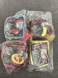 MCDONALD'S HAPPY FOOD 1989 RAGGEDY ANN & ANDY JUEGO COMPLETO DE 4 JUGUETES - Imagen 1 de 10