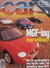 CAR October 1995 featuring Fiat Barchetta, Mazda MX-5, MGF, Alfa Romeo Spider