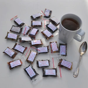 loser Früchtetee je 1 Tassenportion zum probieren, Adventskalender viele Sorten - Bild 1 von 12