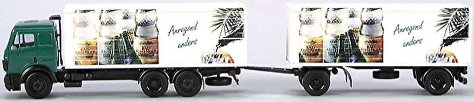 Mercedes Benz Sk Bevande Camion Rimorchio Bagno Kissinger 1:87 AWM 5618.1 - Immagine 1 di 1
