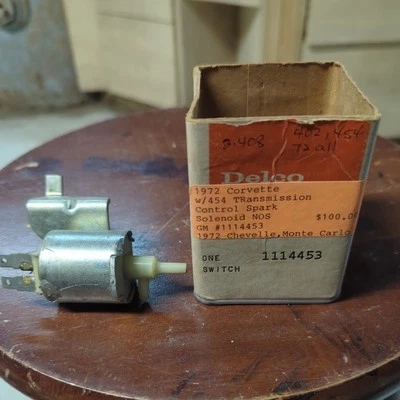 Chevrolet Camaro Chevelle Nova Corvette 454 1972 válvula de control de chispa nuevo de lote Foto 1 de 2