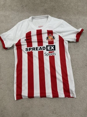 Mens Sunderland AFC 23/24 Home Jersey Medium - Image 1 of 3