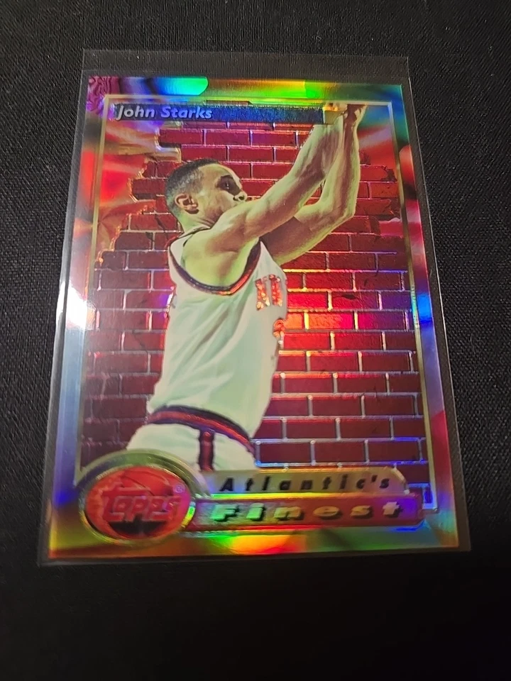 Topps Finest 1993-94 - John Starks #95 refractor Foto 1 de 1