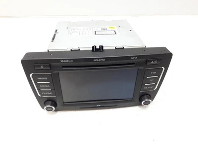 2011 SKODA OCTAVIA Radio Stereo Kopf Einheit 1Z0035156F Benötigt Code - Bild 1 von 4