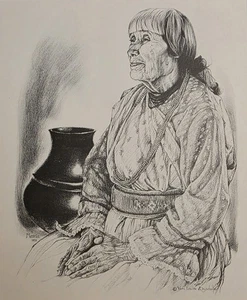 1973 - Vera Louise Drysdale - Maria - Druckkunst - Bild 1 von 7