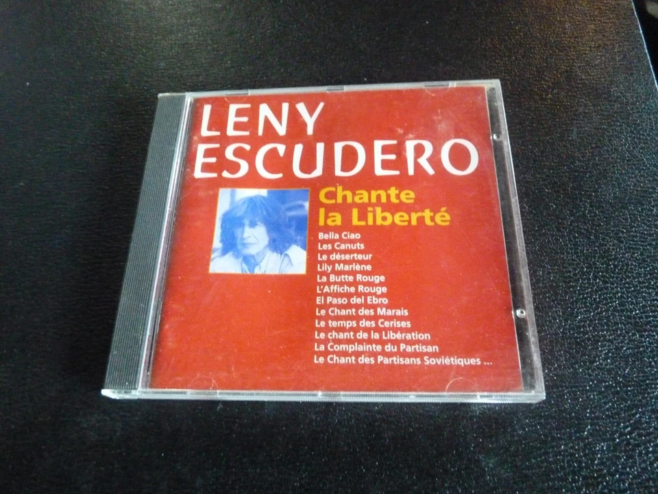 RARE! CD "LENY ESCUDERO CHANTE LA LIBERTE" - Photo 1/2