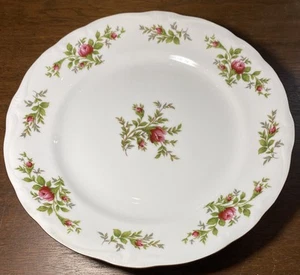 Johann Haviland Moosrose 10" Speiseteller - Traditions Fine China Floral - Bild 1 von 9