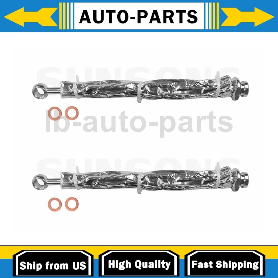 2x Manguera de freno manguera trasera a válvula de combinación para Suzuki XL-7 2002-2006 2,7 L Foto 1 de 4