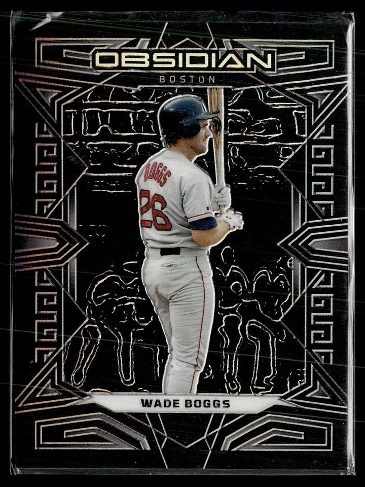 2023 CHRONICLES OBSIDIAN HOLO SILVER WADE BOGGS RED SOX - Image 1 of 1