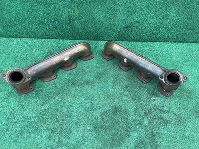 03-09 Mercedes R230 SL55 CLK55 AMG Coletor de Escape Direita e Esquerda Conjunto de 2 Fabricante de Equipamento Original - Imagem 1 de 4