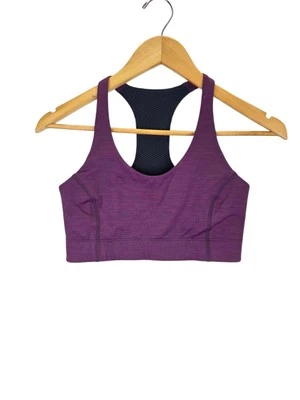 Outdoor Voices Doing Things Sports Bra Mesh Size Small Color Eggplant Rn 147908 - Image 1 of 4