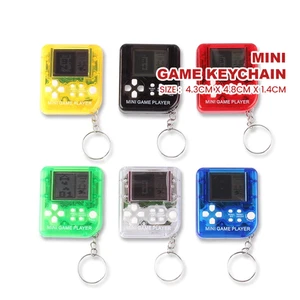 NEW Pocket Arcade Console Key Chain - 26 Built-in Games (Tetris, Racing, Snake) - Picture 1 of 6