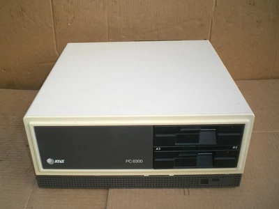 Vintage AT&T PC 6300 computer with original box - Image 1 of 4