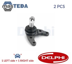 TC8628 SUSPENSION BALL JOINT PAIR FRONT OUTER LOWER DELPHI 2PCS NEW - Picture 1 of 5