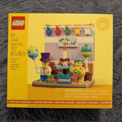 LEGO 40584 Edición Limitada Cumpleaños Diorama Set - Nuevo Foto 1 de 4