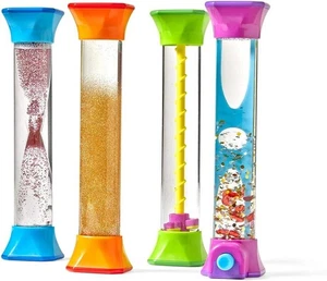 Sensorikflaschen 4er Pack Sensorische Zappeltröhren ab 3 Jahren - Bild 1 von 7