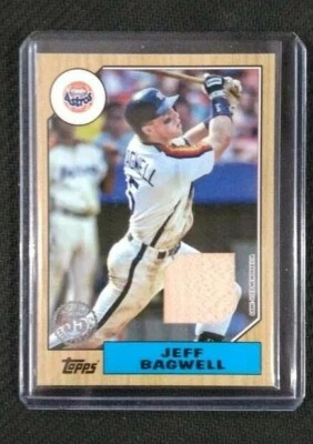 2022 Topps Series 1 Jeff Bagwell Game Used Bat Relic HOF Housten Astros Mint - Image 1 of 2