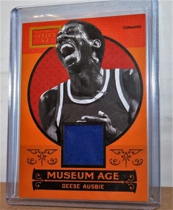 2014 Panini Golden Age Museum Age Memorabilia #20 Geese Ausbie Globetrotters NM - Picture 1 of 2