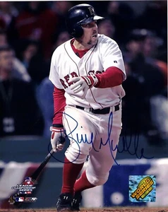 Foto firmada por Bill Mueller 2004 Boston Red Sox Serie Mundial, certificado de autenticidad - Imagen 1 de 2