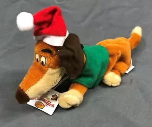 Juckendes Plüschtier alle Hunde Weihnachtslied Stofftier Dennys 8 Zoll Neu mit Etikett - Bild 1 von 8