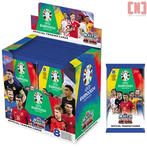 Topps Match Attax Euro 2024 Trading Cards Full Booster Box 36 Packs - Picture 1 of 1