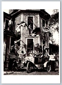 Students' Blanket Party, Kansas College, 1941 Time Life Photo, Chrome Postcard - Picture 1 of 2