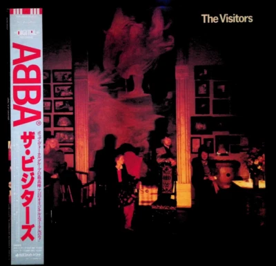 ABBA The Visitors Japan LP 1981 Discomate DSP-8001 w/Obi Final Album EXCELLENT - Image 1 of 4