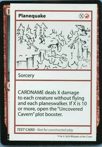 MTG - PLANEQUAKE - MYS - MAGIC - ENG - MINT - Picture 1 of 1