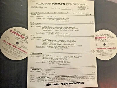 RADIO SHOW: 3/21/83 ROLLING STONE SONGWRITERS: GRATEFUL DEAD, BEATLES SET, KINKS - Image 1 of 2