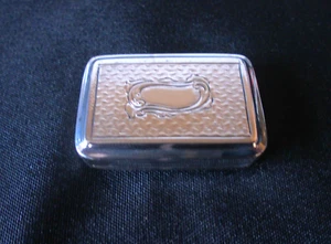 Antique Rare Large Vinaigrette Date 1813 George 111 Birmingham John Shaw London - Picture 1 of 14