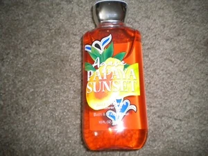 Gel de ducha Bath & Body Works Agave Papaya Sunset Karité y vitamina E 8 fl oz NUEVO - Imagen 1 de 1