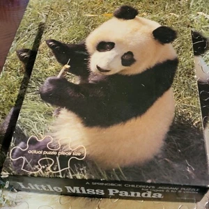 Little Miss Panda Children's Jigsaw Puzzle Springbok 100 Piece Vintage 1973 - Picture 1 of 6