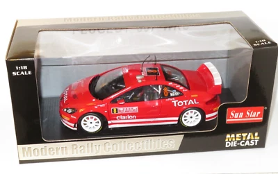 1/18 Peugeot 307 WRC  Total  Rally Monte Carlo 2005  #8 M.Martin / M.Park - Image 1 of 4