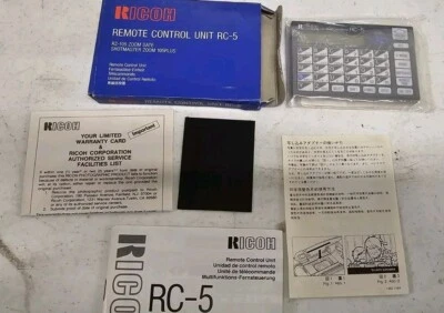 RICOHREMOTE CONTROL UNIT RC-5. (M2 - Image 1 of 4