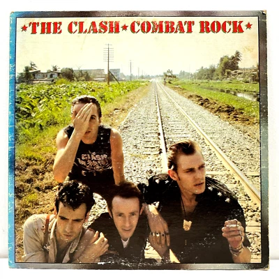 The Clash Combat Rock 1982 Vinyl Epic Records 1st Press - Image 1 of 4