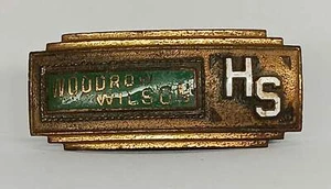 Vintage Woodrow Wilson High School Belt Buckle Jacksonville FL - Picture 1 of 7