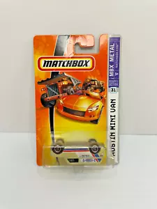 Matchbox Austin Mini Van MBX Metal Package Error NIP - Picture 1 of 4