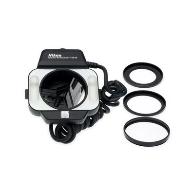 Nikon Speedlight SB-29 Shoe Mount TTL Macro Ring Flash for 35mm SLR Cameras - Image 1 of 4