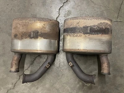 Silenciadores Porsche 911 993 Carrera RS 3.8 SPORT ORIGINAL de fábrica no estándar Foto 1 de 4