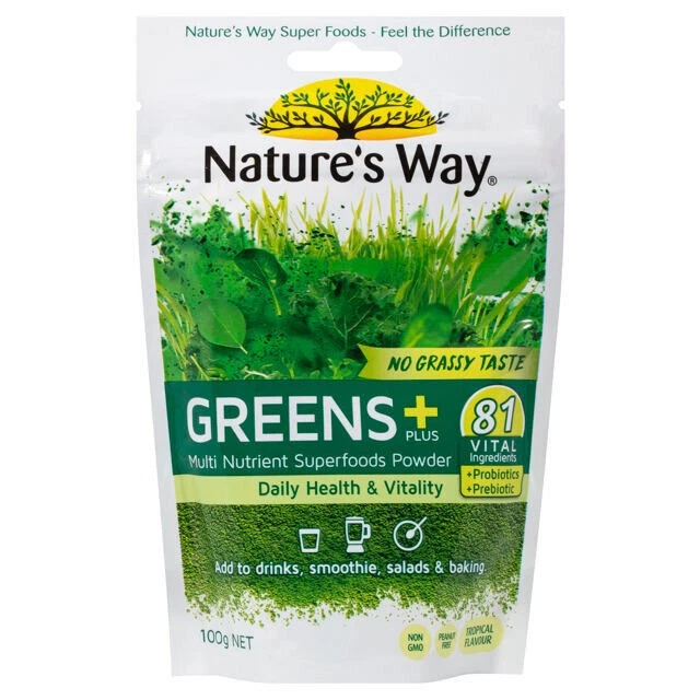Nature's Way Super Greens Plus 100g - image 1 of 1