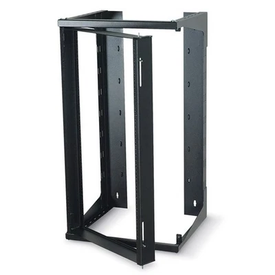 Black Box 19U Wallmount Rack Frame 75lb Capacity 12-24 Rail Holes RM069A-R3 - Image 1 of 4